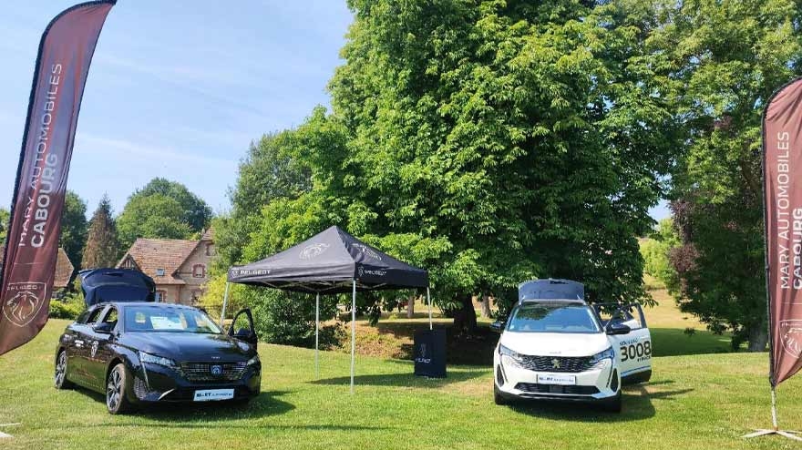 Mary Automobiles Cabourg Peugeot au golf d'Houlgate