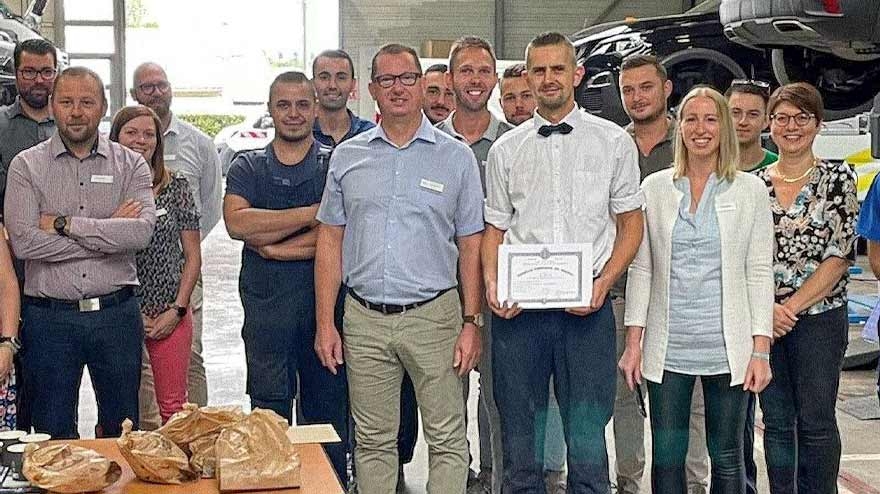 Médaille d'argent du travail pour Florent Parsy !