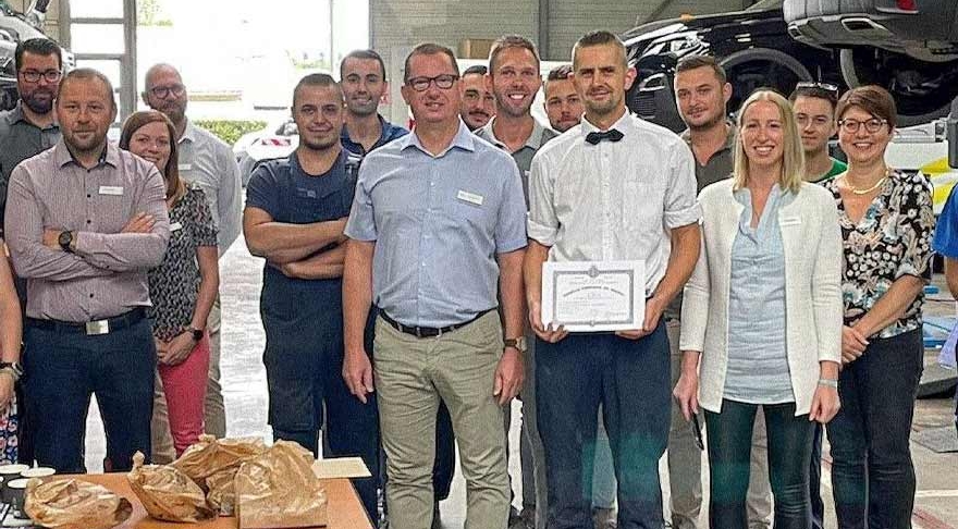 Médaille d'argent du travail pour Florent Parsy !