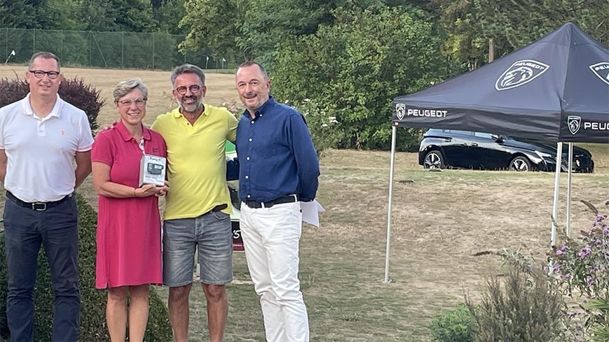 Compétition au golf de Saint-Quentin-Mesnil
