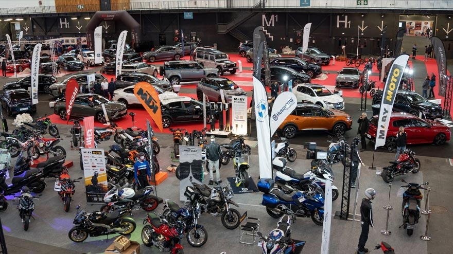 Mary était présent au salon auto moto de Caen