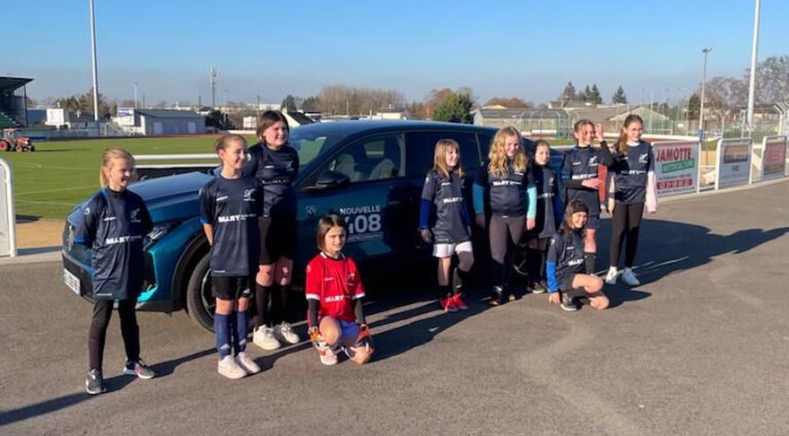 Partenariat avec l'équipe U11 féminine de Vire