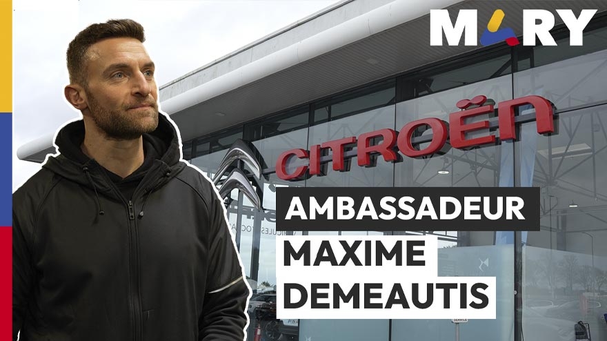 Maxime Deméautis, ambassadeur Citroën