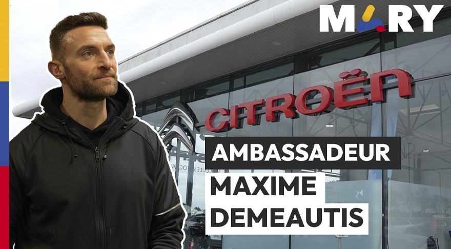 Maxime Deméautis, ambassadeur Citroën