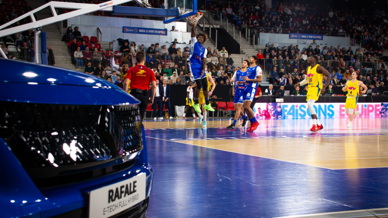 Notre partenariat avec Rouen Métropole Basket