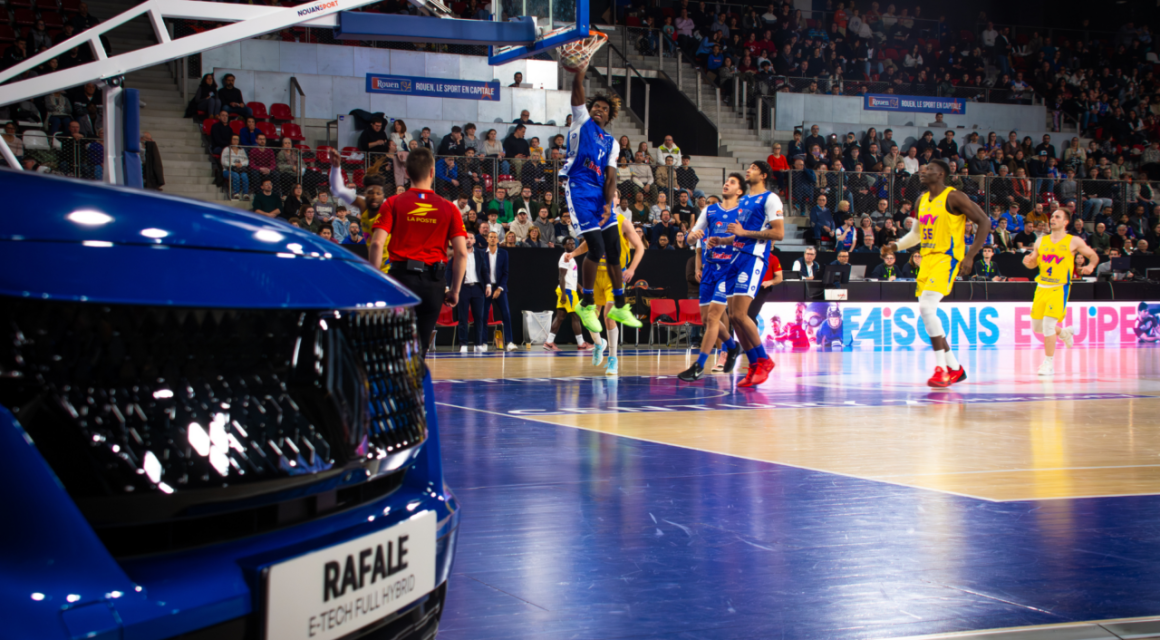 Notre partenariat avec Rouen Métropole Basket