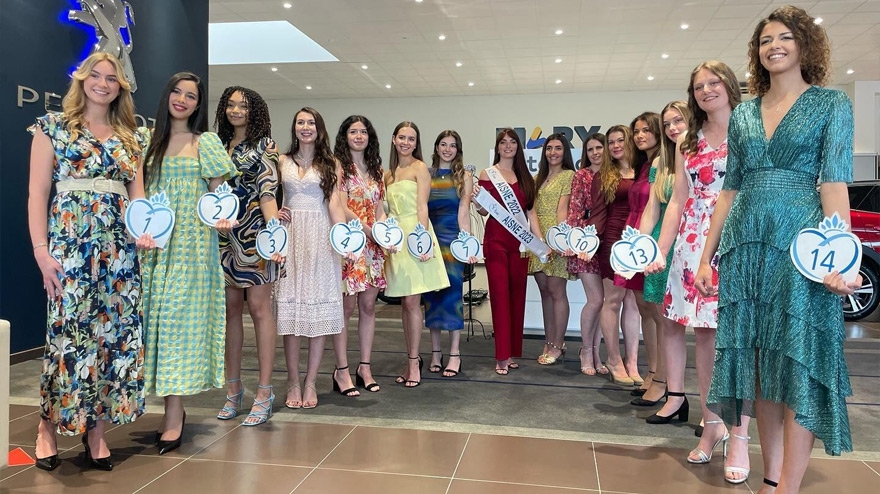 Présentation des candidates de Miss Aisne 2023