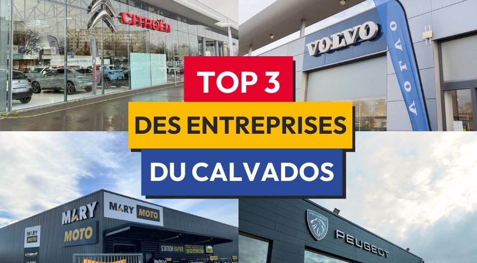 Mary dans le Top 3 des entreprises du Calvados !