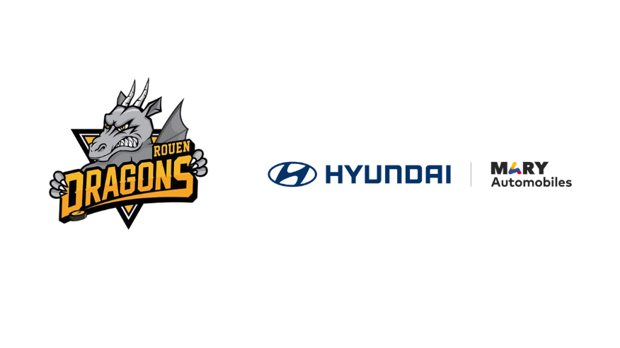 Hyundai Mary Automobiles aux côtés des Dragons de Rouen
