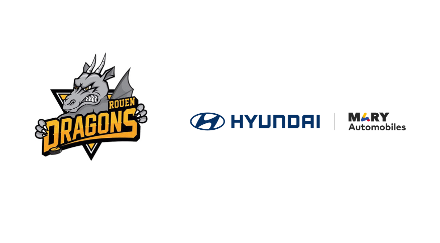 Hyundai Mary Automobiles aux côtés des Dragons de Rouen